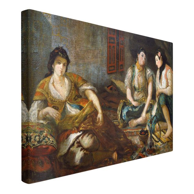 Kunstdruck Eugène Delacroix Eugène Delacroix - Drei arabische Frauen