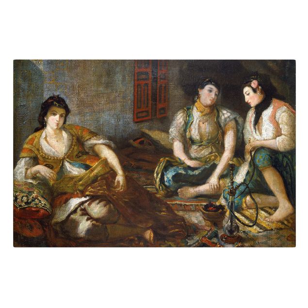 Bilder für die Wand Eugène Delacroix - Drei arabische Frauen