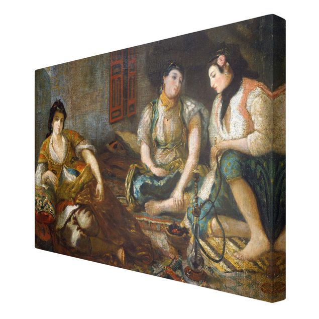 Schöne Leinwandbilder Eugène Delacroix - Drei arabische Frauen