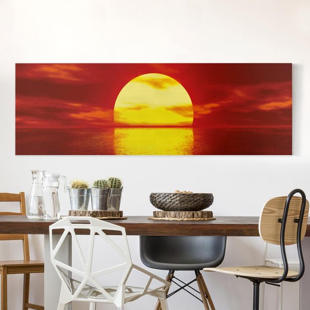 Wandbilder XXL Fantastic Sunset