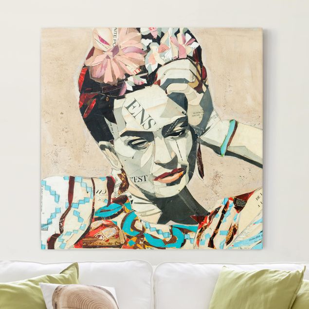 Wandbilder XXL Frida Kahlo - Collage No.1