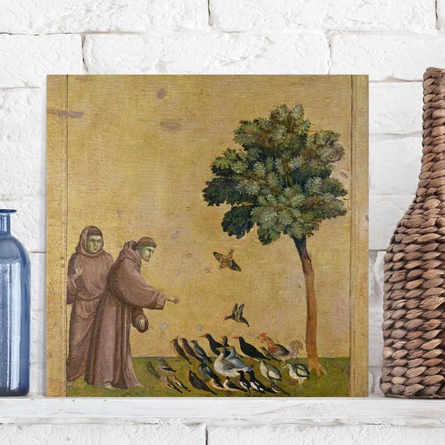 Wandbilder XXL Giotto di Bondone - Der Heilige Franziskus