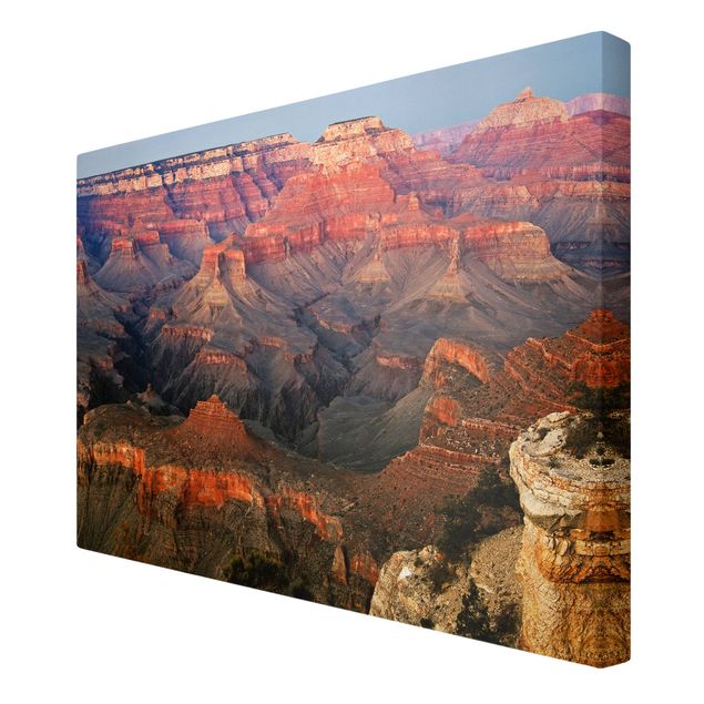 Leinwandbilder Natur Grand Canyon nach dem Sonnenuntergang