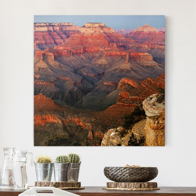 Wandbilder XXL Grand Canyon nach dem Sonnenuntergang