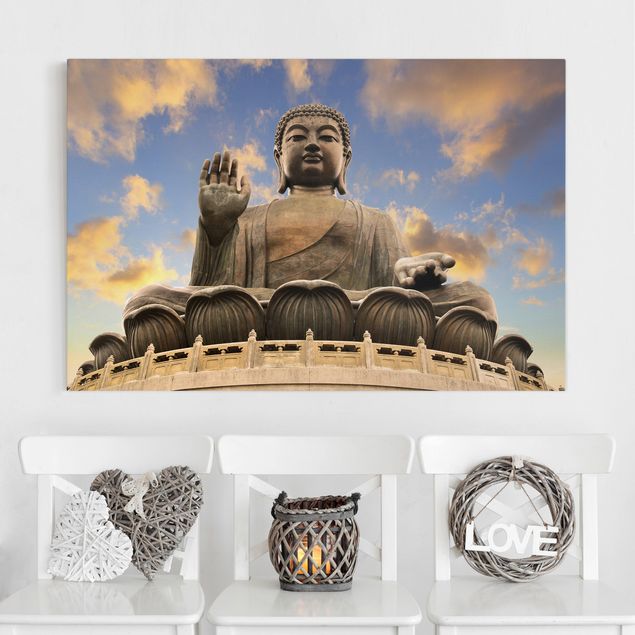 Leinwand Bilder XXL Großer Buddha