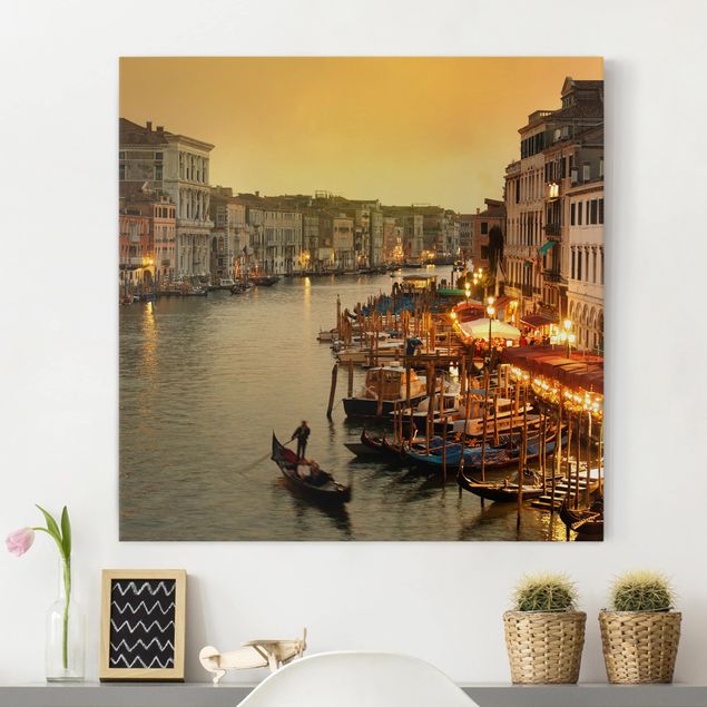 Leinwandbilder Italien Großer Kanal von Venedig