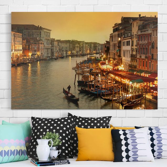 Leinwandbilder XXL Großer Kanal von Venedig