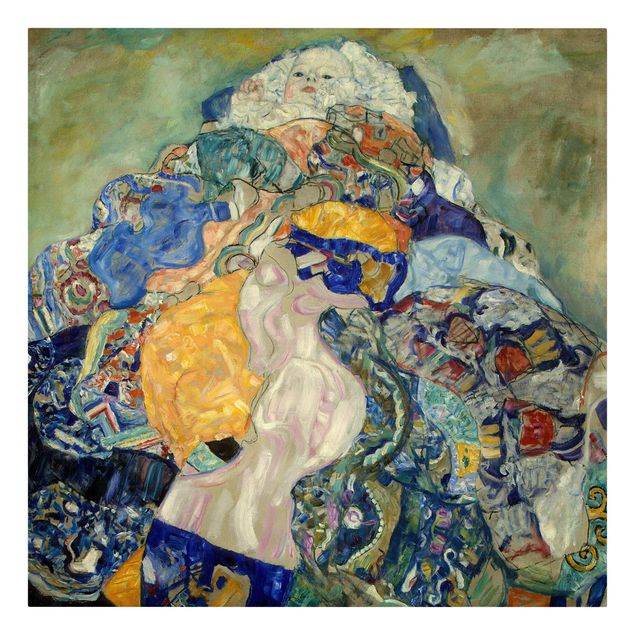 Gustav Klimt Bilder Gustav Klimt - Baby (Wiege)