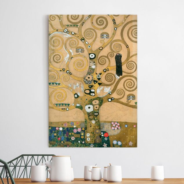 Leinwand Bilder XXL Gustav Klimt - Der Lebensbaum