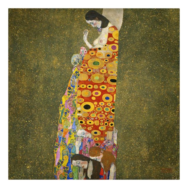 Klimt Gemälde Gustav Klimt - Die Hoffnung II