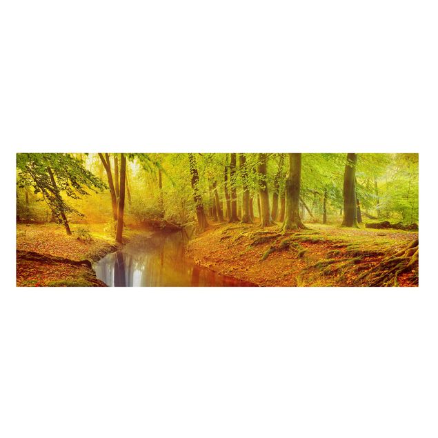 Wandbilder Herbstwald