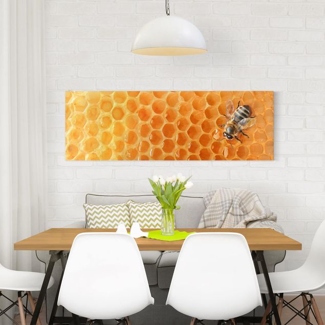 Wandbilder Tiere Honey Bee