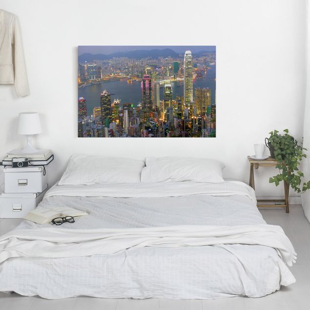 Wandbilder Städte Hongkong Skyline