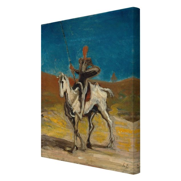 Schöne Leinwandbilder Honoré Daumier - Don Quixote
