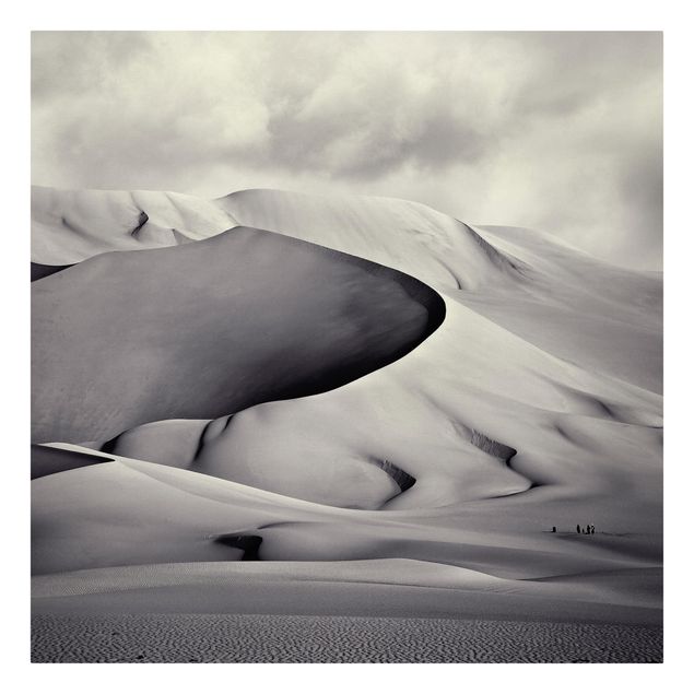 Leinwandbilder Schwarz-Weiß Im Süden der Sahara