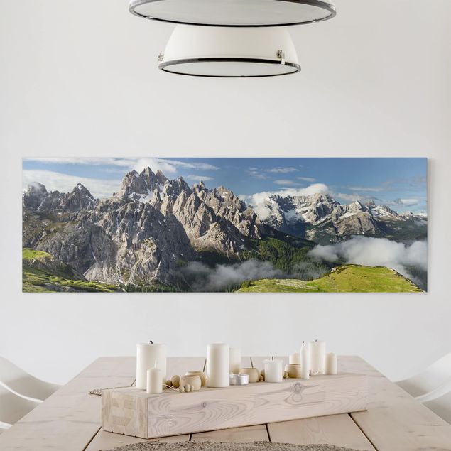Leinwandbilder Landschaft Italienische Alpen