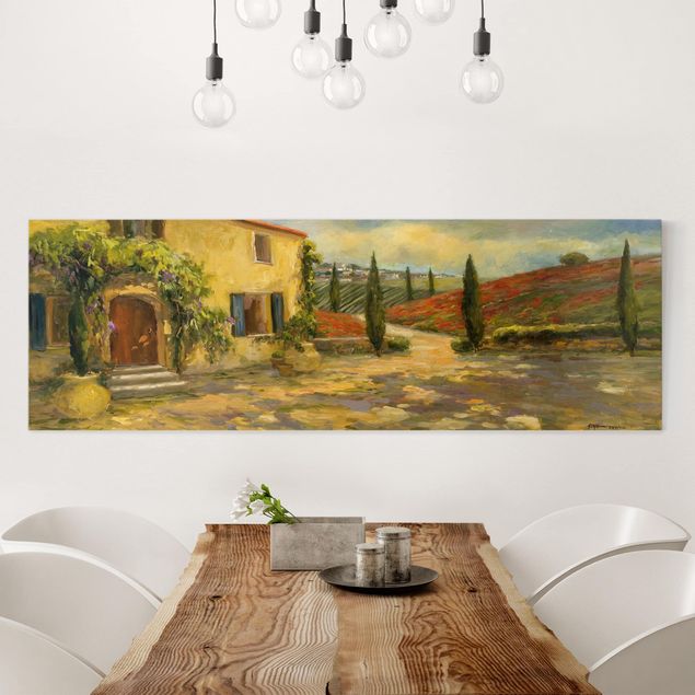 Wandbilder XXL Italienische Landschaft - Toskana