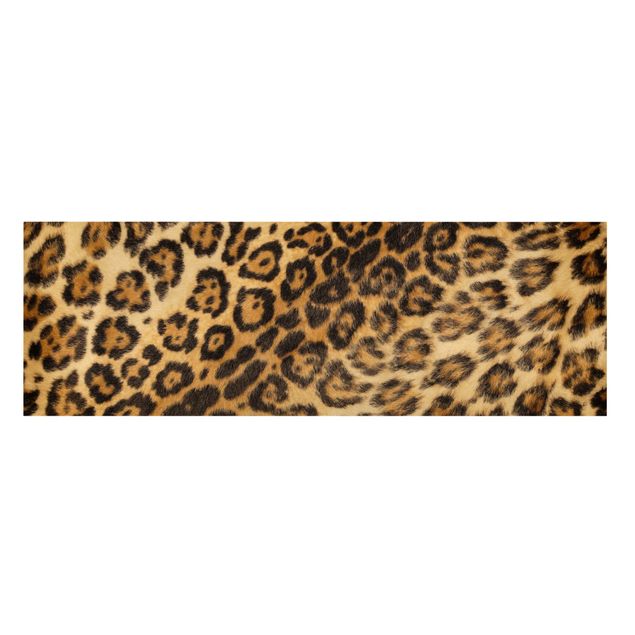 Leinwandbilder Wohnzimmer modern Jaguar Skin