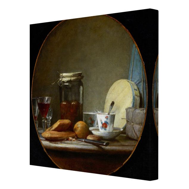 Jean-Baptiste Siméon Chardin Jean-Baptiste Siméon Chardin - Glas mit Aprikosen
