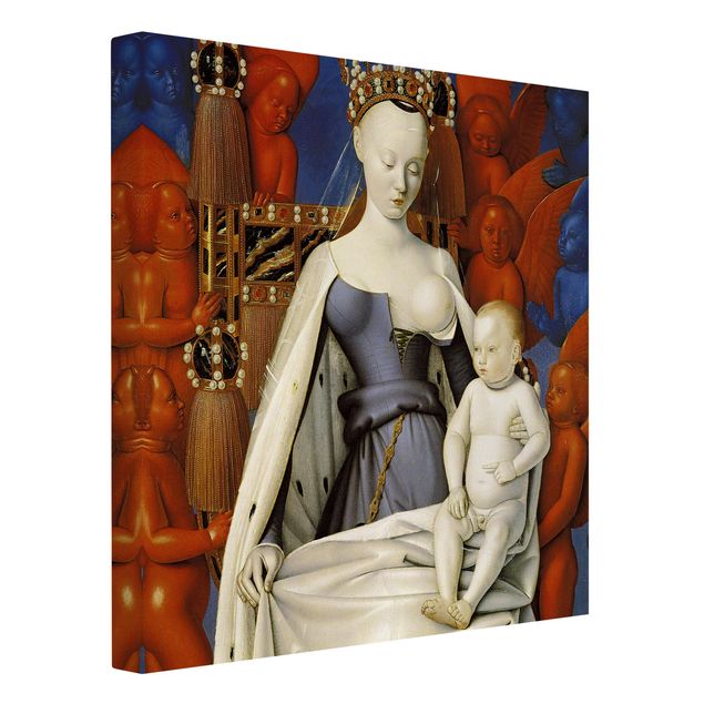 Jean Fouquet Bilder Jean Fouquet - Die thronende Madonna