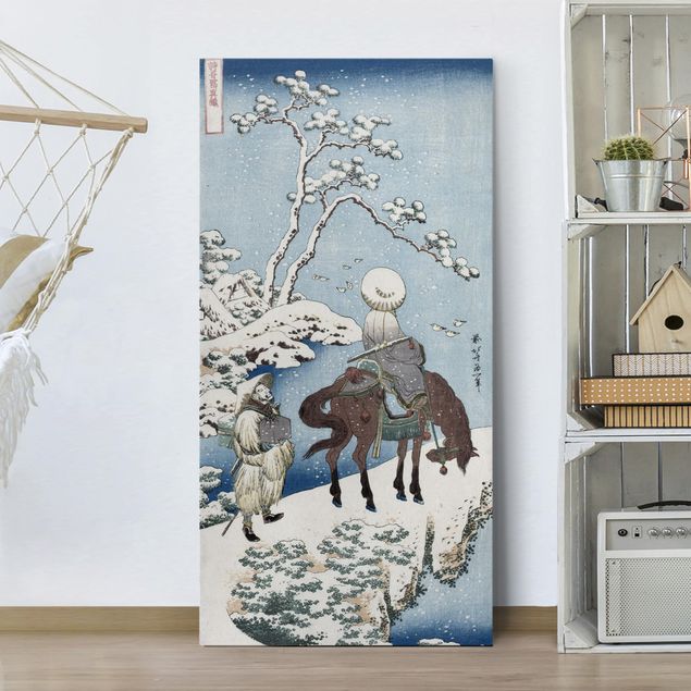 Wandbilder XXL Katsushika Hokusai - Der chinesische Dichter