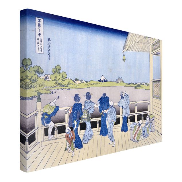 Kunstdrucke auf Leinwand Katsushika Hokusai - Die Sazai Halle