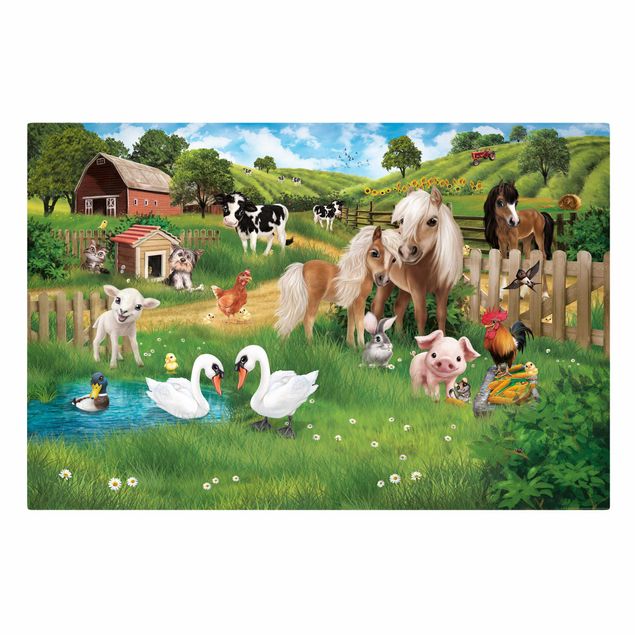 Wandbilder Tiere Animal Club International - Tiere auf dem Bauernhof