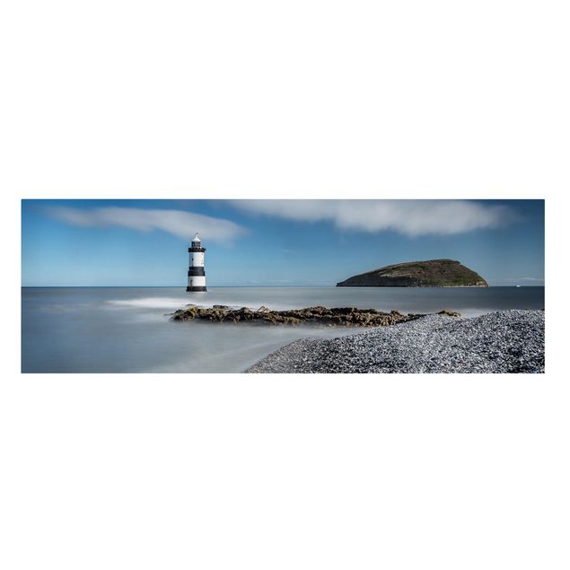 Bilder für die Wand Leuchtturm in Wales