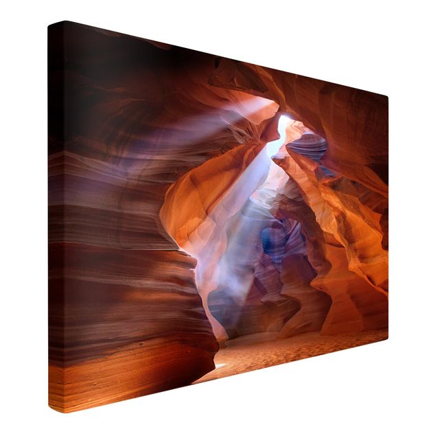 Leinwandbilder Wohnzimmer modern Lichtspiel im Antelope Canyon