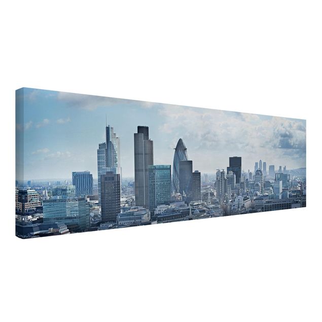 Moderne Leinwandbilder Wohnzimmer London Skyline