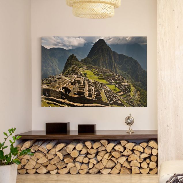 Wandbild Berge Machu Picchu