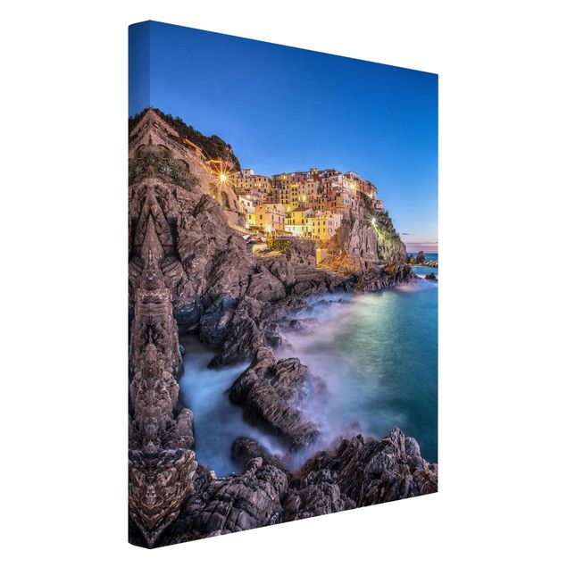 Leinwandbilder Strand und Meer Manarola Cinque Terre