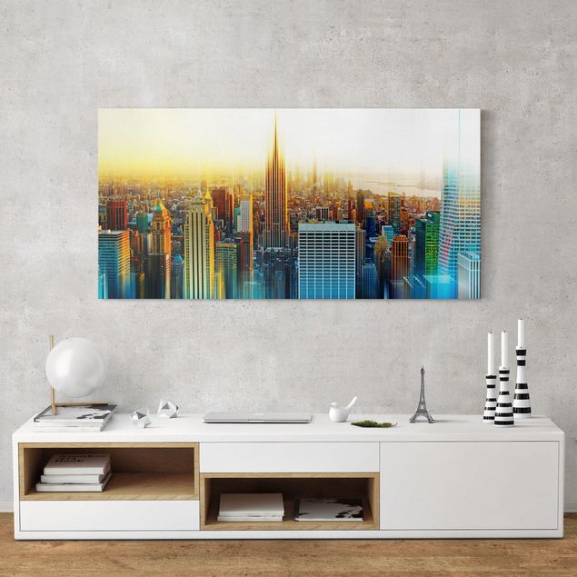 Leinwandbilder New York Manhattan Abstrakt