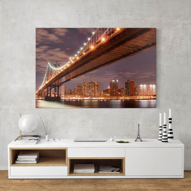 Wandbilder New York Manhattan Bridge