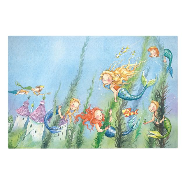 Schöne Leinwandbilder Matilda die kleine Meerjungfrau - Matilda die Meerjungfrauenprinzessin