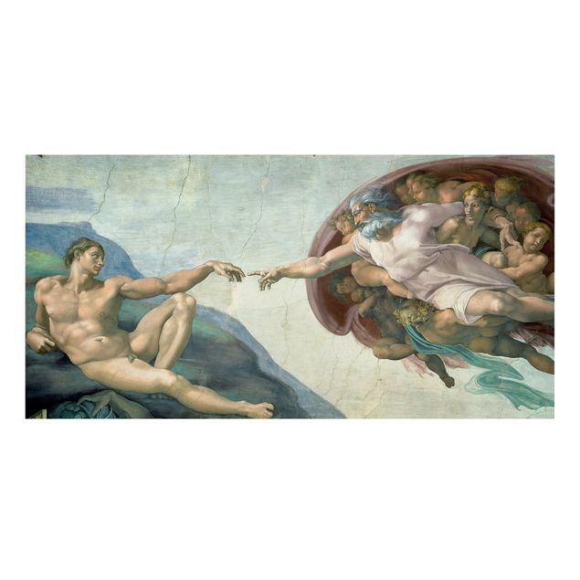 Michelangelo Gemälde Michelangelo - Sixtinischen Kapelle