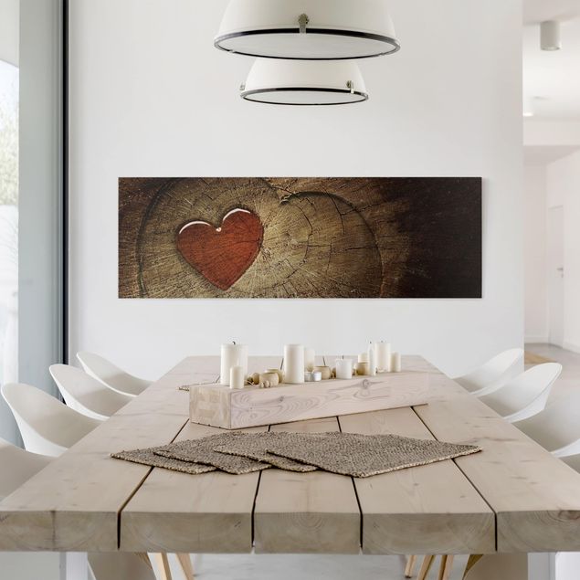 Leinwandbilder Wohnzimmer modern Natural Love