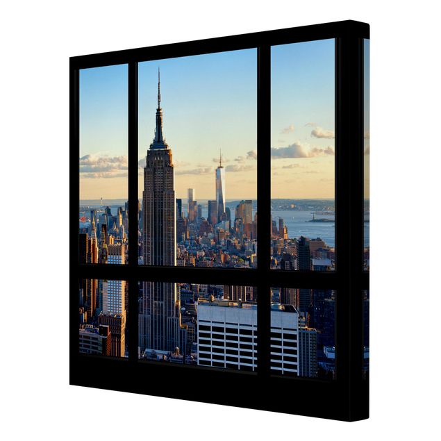 Philippe Hugonnard New York Fensterblick auf Empire State Building