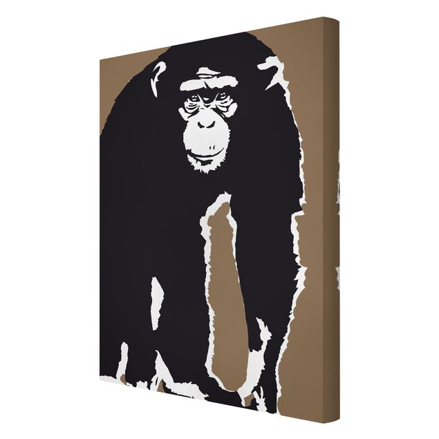Wandbilder Tiere Schimpanse