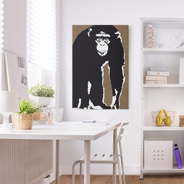 Leinwandbilder Schimpanse
