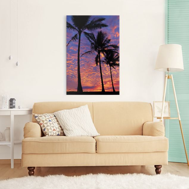 Leinwandbilder Natur Palms