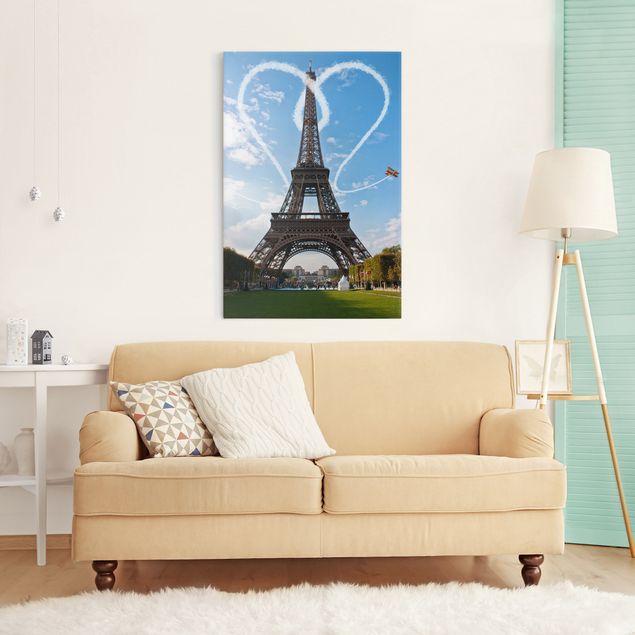 Leinwandbilder Skyline Paris - City of Love