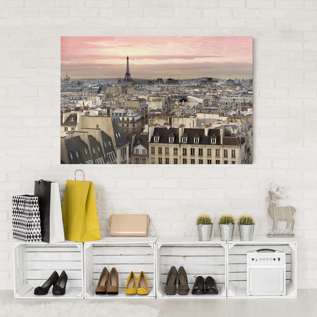 Leinwandbilder Skyline Paris hautnah