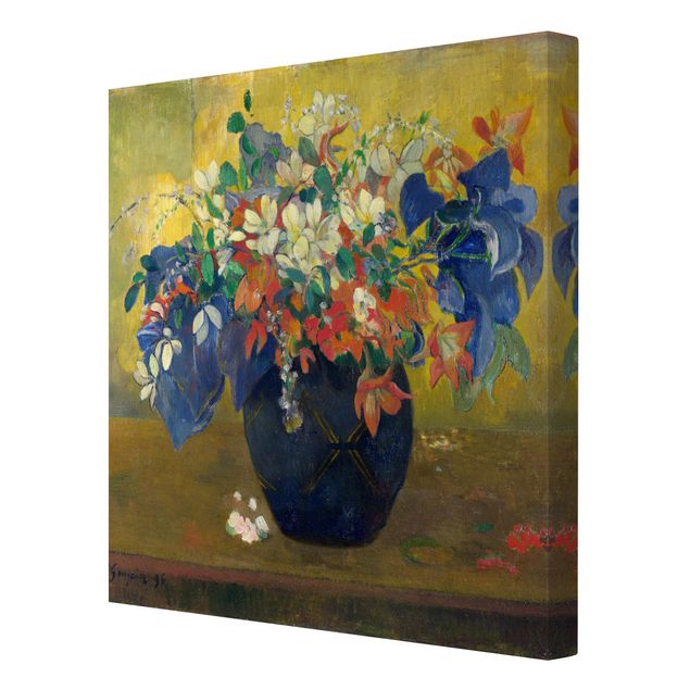 Wandbilder Stillleben Paul Gauguin - Vase mit Blumen