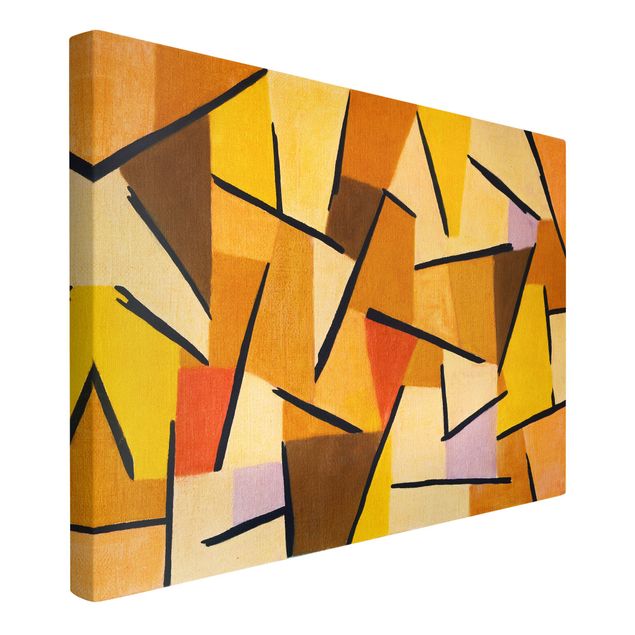 Abstrakte Bilder Paul Klee - Harmonisierter Kampf