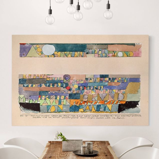 Wandbilder XXL Paul Klee - Der Mond