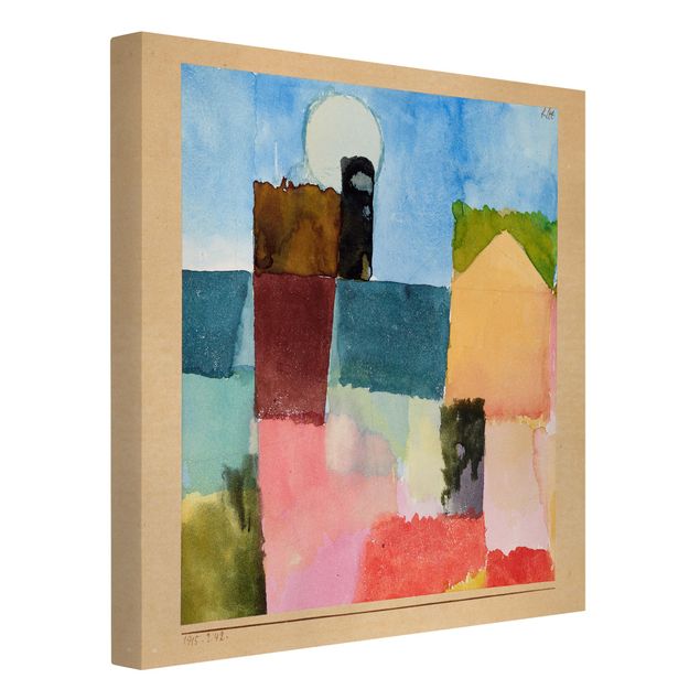 Abstrakte Bilder Paul Klee - Mondaufgang