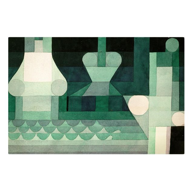 Wandbilder abstrakt Paul Klee - Schleusen