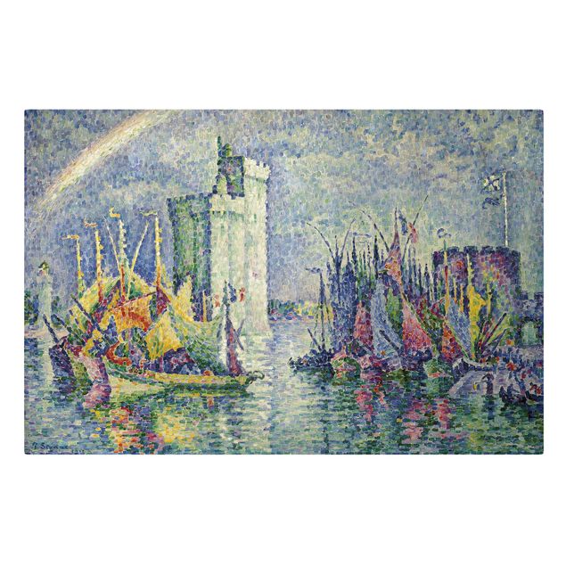Kunstdrucke auf Leinwand Paul Signac - Regenbogen über La Rochelle