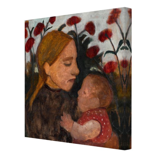 Bilder für die Wand Paula Modersohn-Becker - Junge Frau mit Kind